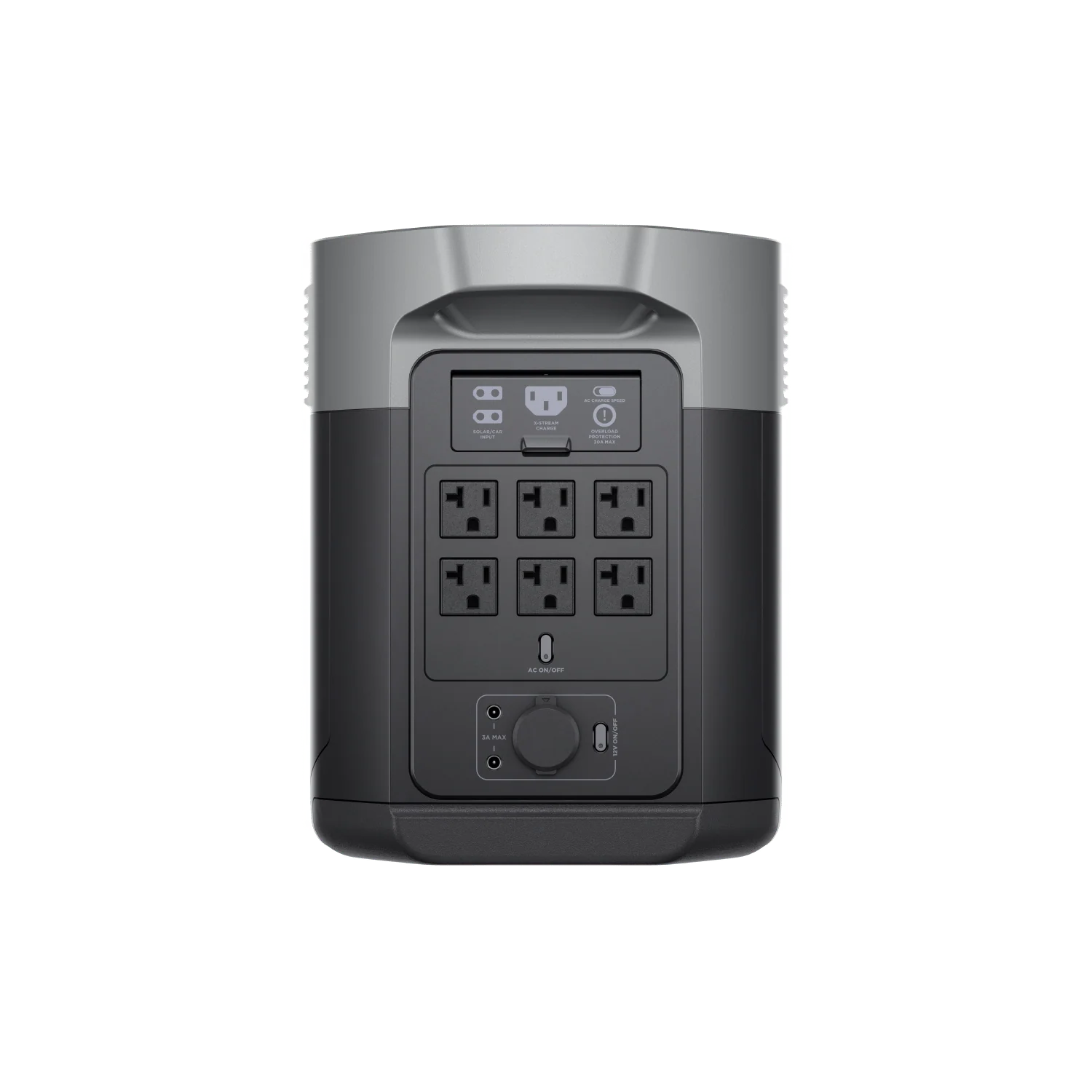 EcoFlow DELTA 2 Max vista trasera